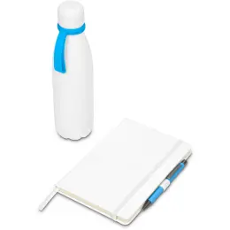 Thompson White Gift Set Cyan